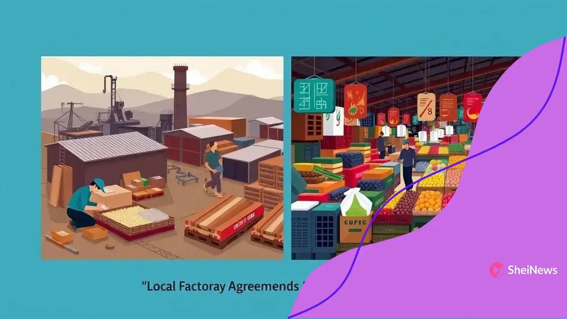 Effects on local industries