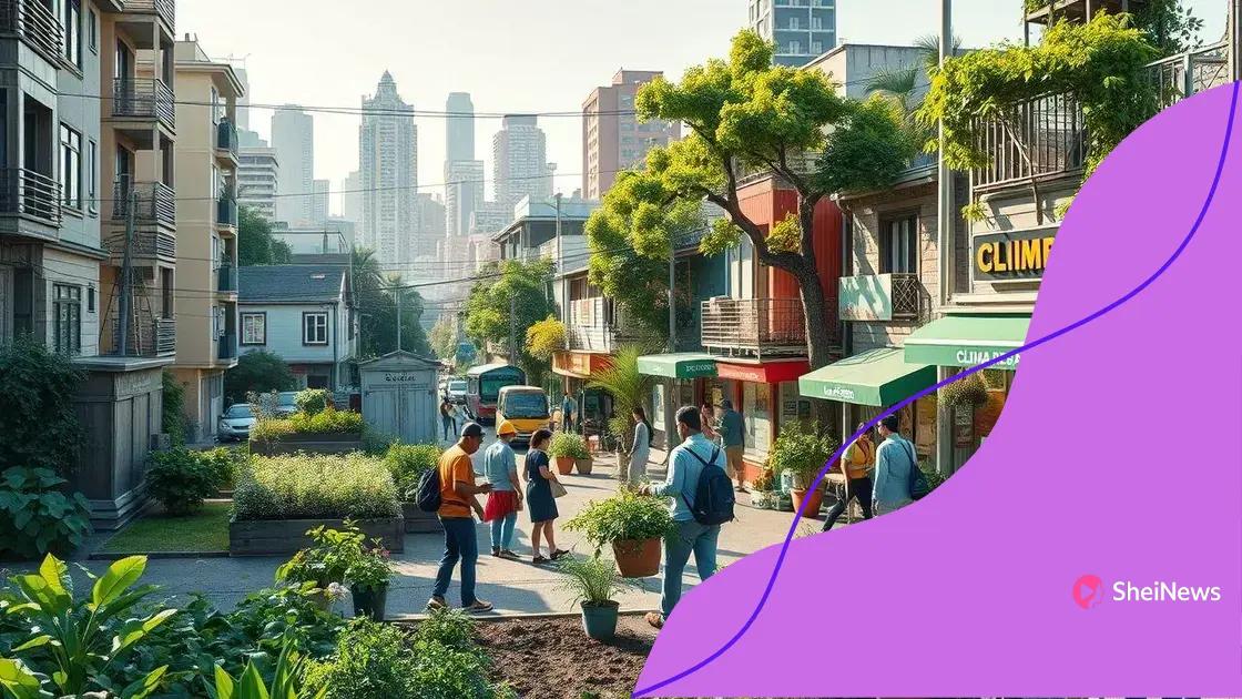 Urban adaptation strategies due to climate migration