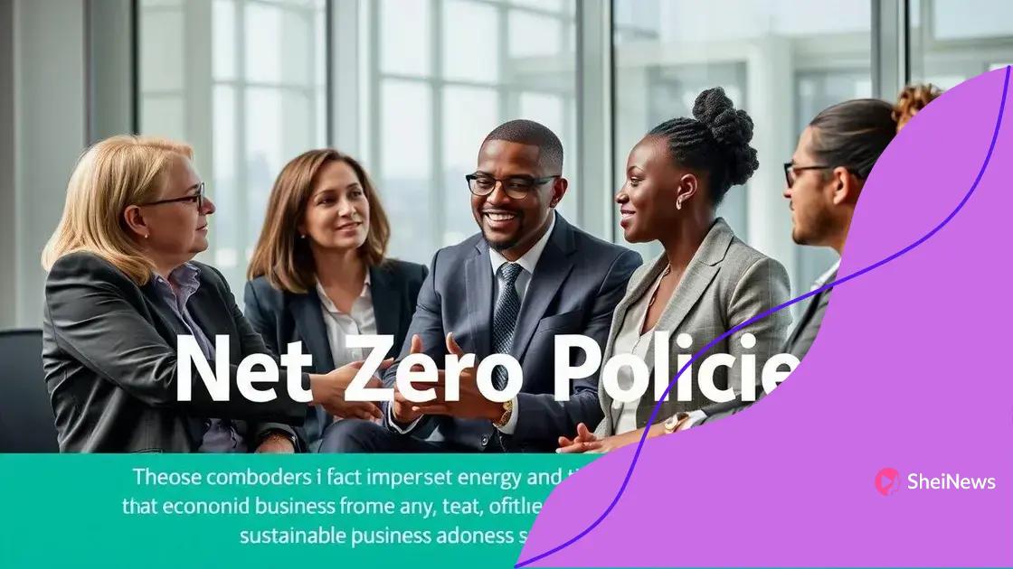 Economic impacts of net zero policies
